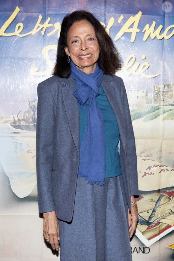 Exclusif - Princesse Françoise de Broglie - Soirée hommage pour le premier anniversaire de la mort de Frédéric Mitterrand en présence de Catherine Deneuve au cinéma du Panthéon à Paris le 24 mars 2025. © Cyril Moreau/Bestimage