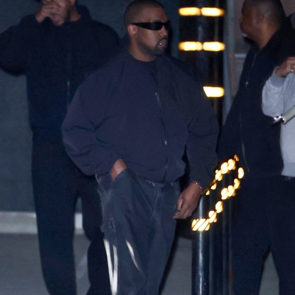 Exclusif - Kanye West (Ye) et Playboi Carti arrivent au studio d'enregistrement à Los Angeles, le 5 février 2025 ©Backgrid USA / Bestimage