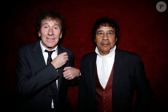 Le fidèle complice d'Alain Souchon possède en effet une maison sur la presqu'île de Quiberon, dans le village de Kerhostin...

Laurent Voulzy et Alain Souchon posant lors d'une séance photo à Paris, France, janvier 2014. Photo Vim/Abaca
