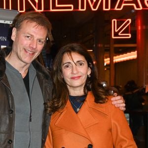 Exclusif - François Feroleto et sa compagne Valérie Karsenti - Avant-première du film "Sans Toi" au cinéma mk2 Bibliothèque à Paris le 10 janvier 2022. © Coadic Guirec/Bestimage