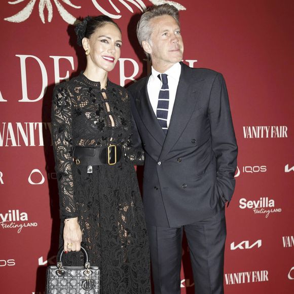 Le prince Emmanuel-Philibert de Savoie et sa compagne Adriana Abascal au photocall de Vanity Fair, à Séville, le 5 mai 2025.

Photo : Cordon / Bestimage