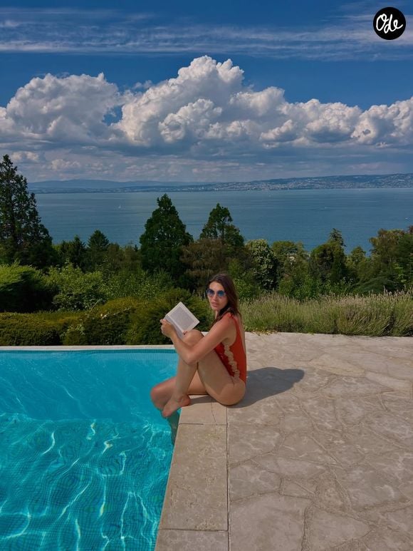Les amoureux ont profité de la piscine, d'une partie de tennis et d'un dîner étoilé.

La journaliste Inès Lagdiri-Nastasi et son mari Ugo Nastasi.