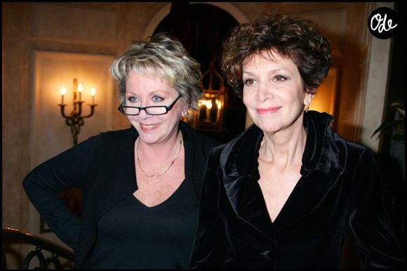 Catherine et Françoise Laborde lors du cocktail littéraire du Club MBC au Fouquet's. © Guillaume Gaffiot / Bestimage