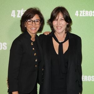 Rachida Dati et Mathilde Seigner - Avant-première du film "4 Zéros" au cinéma Pathé Palace à Paris le 15 octobre 2024. © Coadic Guirec/Bestimage