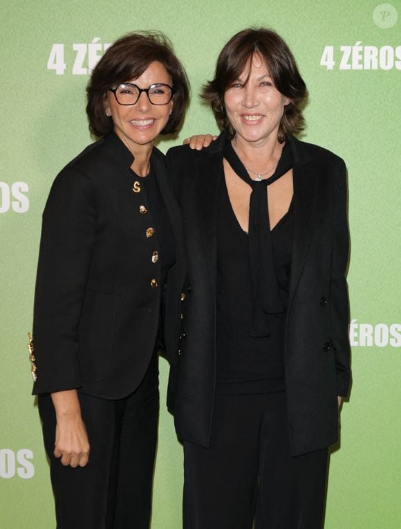Rachida Dati et Mathilde Seigner - Avant-première du film "4 Zéros" au cinéma Pathé Palace à Paris le 15 octobre 2024. © Coadic Guirec/Bestimage