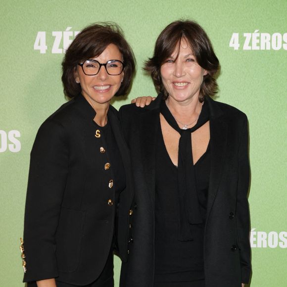 Rachida Dati et Mathilde Seigner - Avant-première du film "4 Zéros" au cinéma Pathé Palace à Paris le 15 octobre 2024. © Coadic Guirec/Bestimage