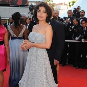 Isabelle Mergault arrive à la projection de 'Un Prophète' pendant le 62ème Festival de Cannes au Palais des Festivals à Cannes, France le 16 mai 2009. Photo Nebinger-Orban/Abaca