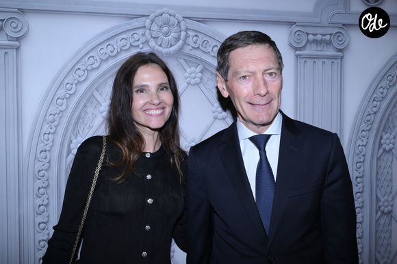Virginie Ledoyen, Luc Delafosse (nouveau directeur général de l'hôtel Peninsula) - Réouverture du rooftop « L'heure dorée » de l'hôtel Peninsula à Paris le 10 juin 2026. © Rachid Bellak/Bestimage