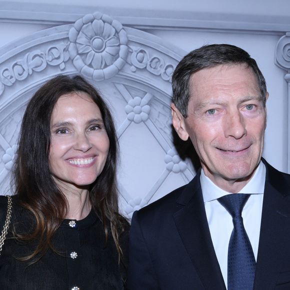 Virginie Ledoyen, Luc Delafosse (nouveau directeur général de l'hôtel Peninsula) - Réouverture du rooftop « L'heure dorée » de l'hôtel Peninsula à Paris le 10 juin 2026. © Rachid Bellak/Bestimage