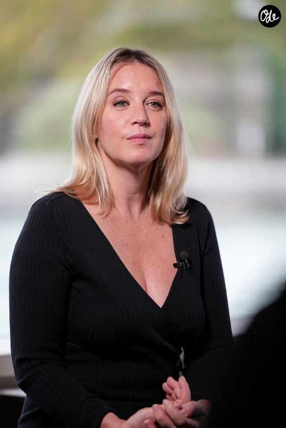Exclusif - Ludivine Sagnier lors du lancement de la fondation Terres d'eau par Voies navigables de France (VNF) dont L.Sagnier est l'ambassadrice, à bord du Mirage au port Henri IV à Paris le 13 octobre 2025.


© Anne-Sophie Guebey / Bestimage
