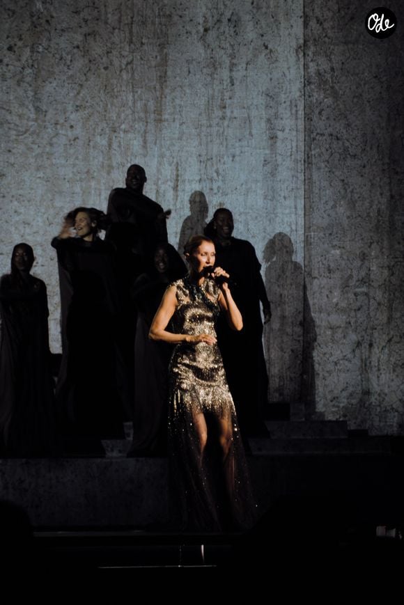 La chanteuse québécoise Céline Dion fait un retour triomphal sur scène à la Plénitude Arena pour le lancement de sa résidence à Paris, une série de seize concerts programmés jusqu'au 17 octobre 2026.

Photo : Agence / Bestimage