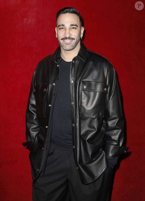 Adil Rami - Les célébrités au photocall du défilé On Aura Tout Vu, "Collection Haute Couture Printemps/Eté 2025" lors de la Fashion Week de Paris (PFW) au Paradis Latin à Paris le 28 janvier 2025. © Marc Ausset-Lacroix/Bestimage