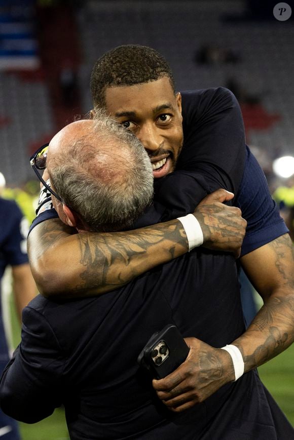 Le PSG remporte la Ligue Des Champions 2025, pour la première fois de son histoire, face à l'Inter Milan (5-0) à l'Allianz Arena de Munich, le 31 mai 2025.
© Cyril Moreau/Bestimage