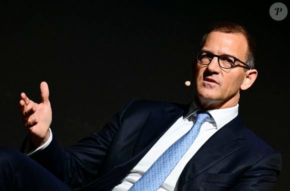 L'entrepreneur tchèque Daniel Kretinsky participe à la conférence internationale SH!FTS à Prague, République tchèque, le 17 octobre 2023. Les thèmes abordés sont les systèmes financiers et leurs risques, l'investissement, la géopolitique, l'IA dans les affaires/l'économie mondiale, les investissements en actions, l'évaluation et l'ESG (environnement, social et gouvernance). Photo par Roman Vondrous/CTK Photo/ABACAPRESS.COM