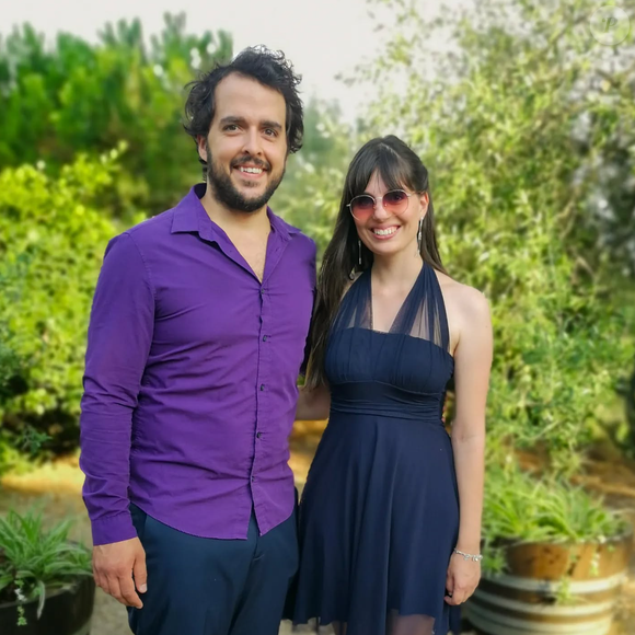 Héloïse et Mathias Weiner (Familles nombreuses, la vie en XXL), à la tête d'une fratrie de sept enfants.