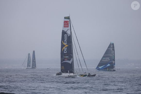 Voile - 10ème édition du Vendée Globe aux Sables d'Olonne - Violette DORANGE from France sailing DEVENIR during the Vendee Globe 2024 at on November 10, 2024 in Les Sables-d'Olonne, France