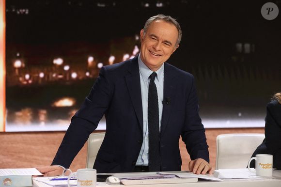 Exclusif - Christophe Delay et Adeline François au talk-show BFM Premiere Edition sur BFM le 7 mars 2024 à Paris, France. Photo by Jerome Domine/ABACAPRESS.COM