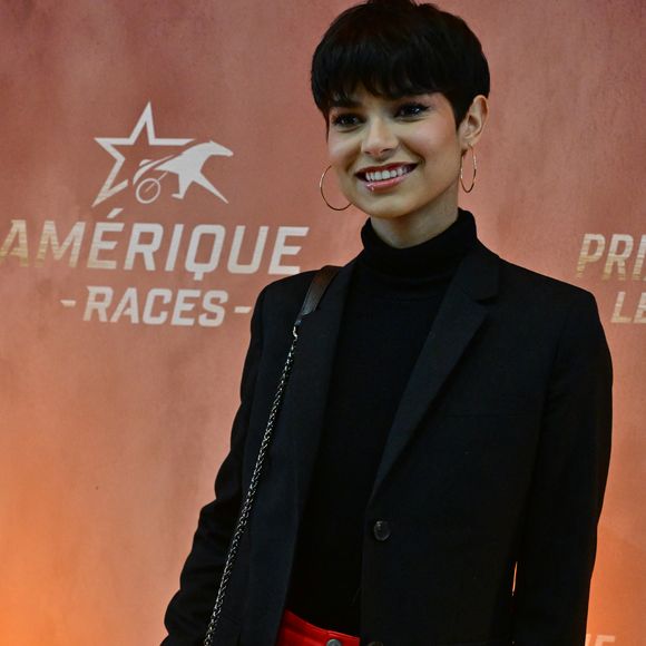 Eve Gilles (Miss France 2024) - 104ème édition du Prix d'Amérique 2025 à l'hippodrome Paris-Vincennes le 26 janvier 2025. © Christian Liewig/Bestimage