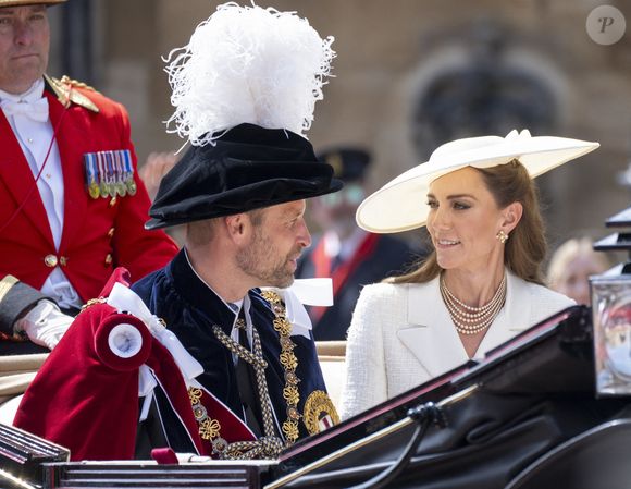 Kate Middleton et le prince William le 16 juin 2025. © GoffPhotos/Bestimage