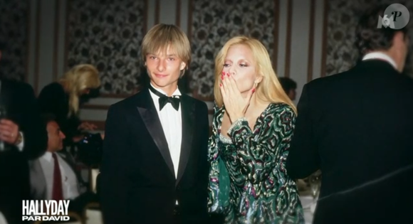 Hallyday par David, documentaire M6 - capture d'écran