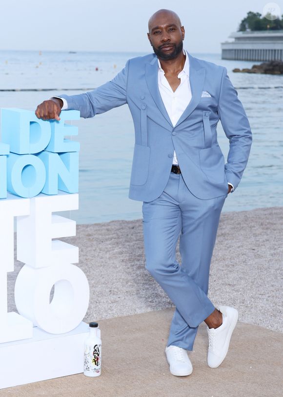 Morris Chestnut - Photocall de la soirée au "Neptune" lors du 64ème Festival de Télevision de Monte Carlo le 14 juin 2025.
© Denis Guignebourg / Bestimage