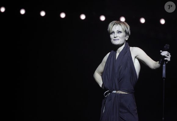 Patricia Kaas en concert à Kiev en Ukraine le 9 décembre 2012. UPG/ BESTIMAGE