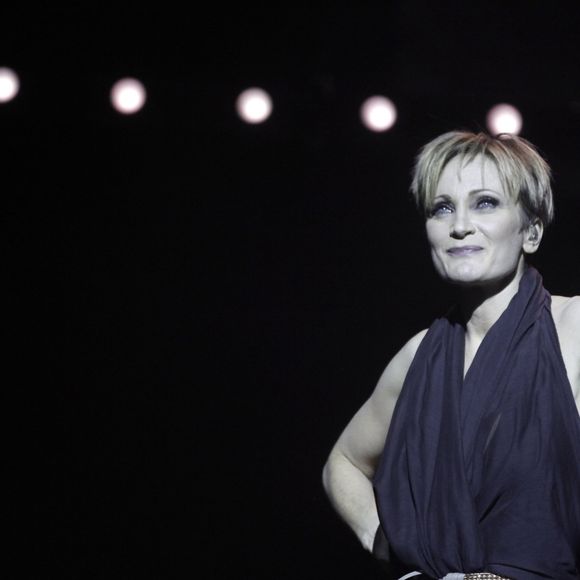 Patricia Kaas en concert à Kiev en Ukraine le 9 décembre 2012. UPG/ BESTIMAGE