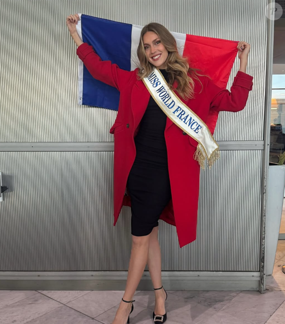 Agathe Cauet, représentante de la France à Miss Monde