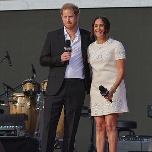 Prince Harry, Meghan Markle - A travers le monde, de nombreuses personnalités se sont mobilisées pour l'événement "Global Citizen Live". Le 26 septembre 2021.