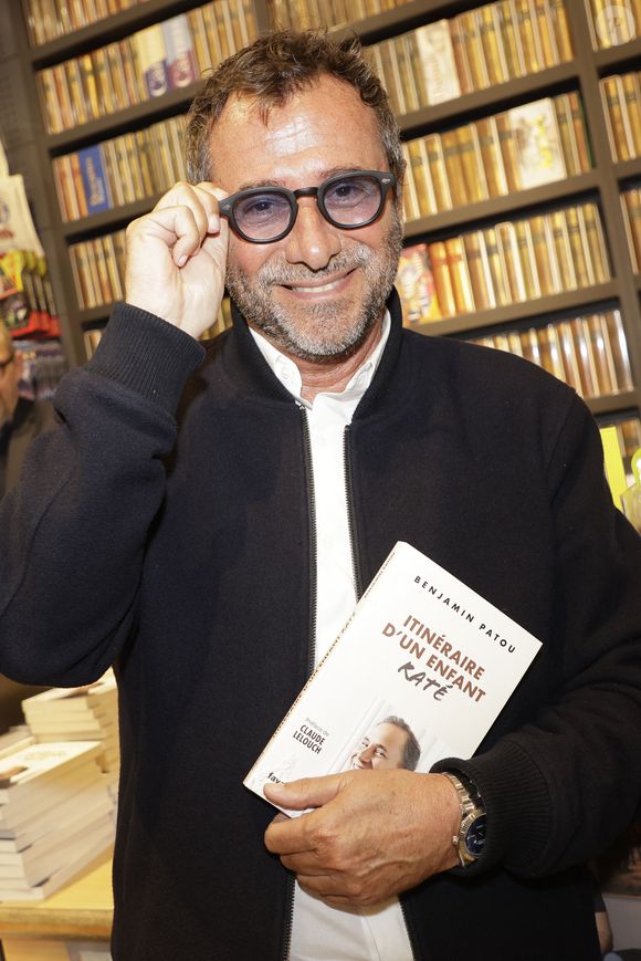 Exclusif - Bernard Montiel - Les célébrités à la séance de dédicaces de Benjamin Patou pour la sortie de son livre "Itinéraire d'un Enfant Raté (Ed. Fayard)" à la librairie Lamartine à Paris, le 19 mai 2026.
© Cédric Perrin/Bestimage