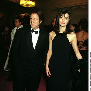 Archives - Daniel Auteuil et Marianne Denicourt lors de la soirée des César 1997. © Bestimage / Rindoff-Borde