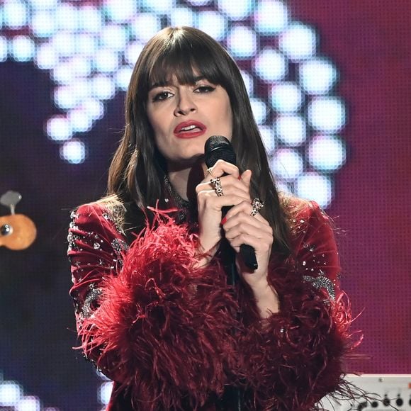 Clara Luciani lors de la 38ème cérémonie des Victoires de la musique à la Seine musicale de Boulogne-Billancourt, France, le 10 février 2023. © Coadic Guirec/Bestimage