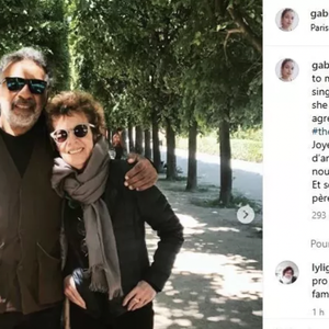 Catherine Laborde et son premier mari, Jimmy. Instagram