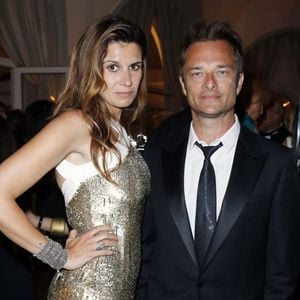 David Hallyday et sa femme Alexandra au Cap d'Antibes lors du 66e Festival du film de Cannes le 21 mai 2013. Bestimage