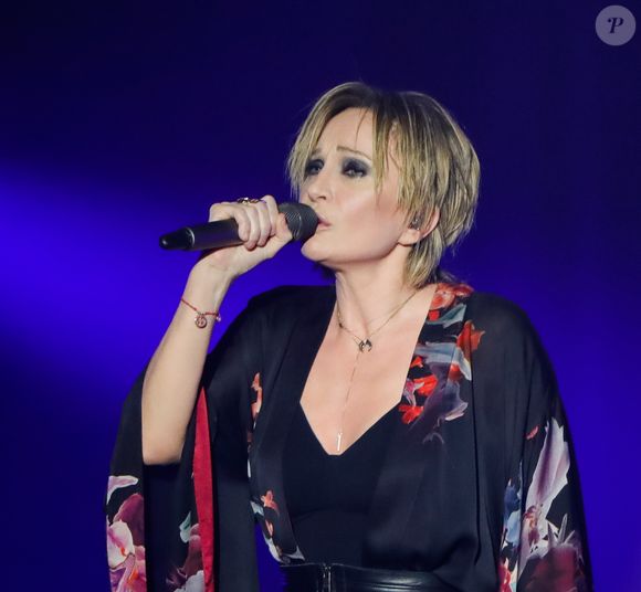 Patricia Kaas en concert au Crocus City Hall à Moscou le 13 décembre 2017. (ITAR TASS / BESTIMAGE).