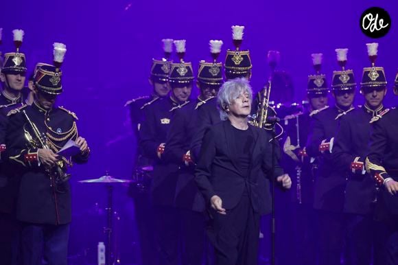Nicola Sirkis lors du concert caritatif "Sentinelles d'un soir" au profit de l'association Bleuet de France à la salle Pleyel à Paris le 30 mai 2024. © Jack Tribeca / Bestimage