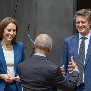 Catherine (Kate) Middleton, princesse de Galles, à la sortie du musée V&A East Storehouse à Londres, Royaume Uni, le 10 juin 2025. © Backgrid/Bestimage