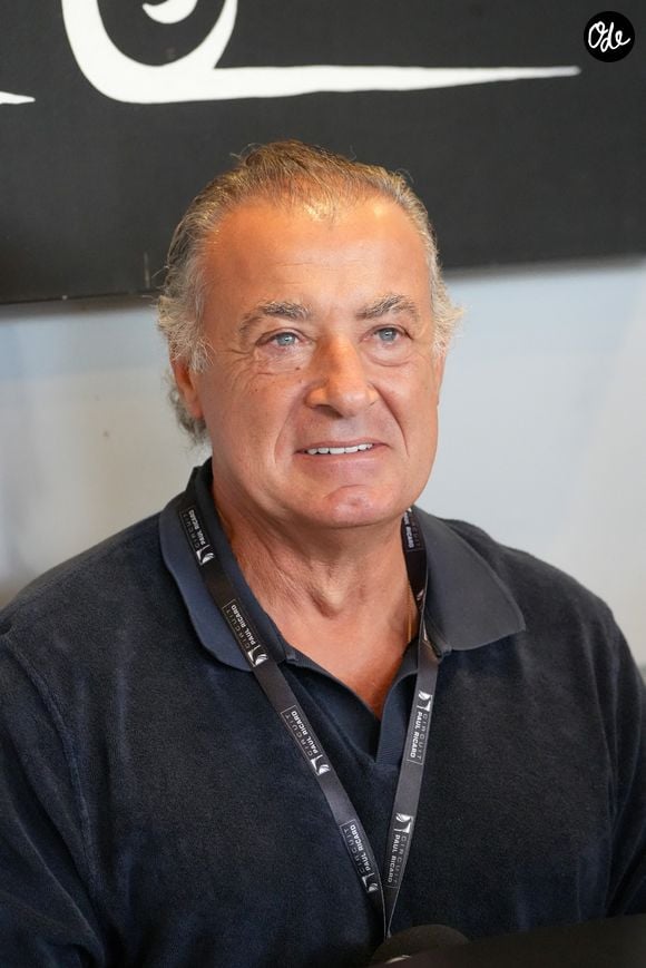 Jean Alesi lors de la 10ème édition du Marathon Karting Jules Bianchi sur le circuit Paul Ricard en soutien à l'Association Jules Bianchi le 14 septembre 2025.

© Anne-Sophie Guebey / Bestimage