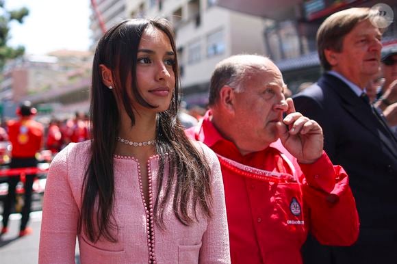 Alexandra Saint Mleux (compagne de Charles Leclerc) - Les célébrités au Grand Prix de Formule 1 (F1) de Monaco, le 26 mai 2024. © Eric Alonso/DPPI/Panoramic/Bestimage