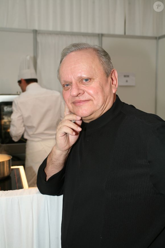 Joël Robuchon - 1er salon de la gastronomie des Outre-Mer à paris le 7 février 2015