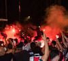 Un exploit célébré dans toute la capitale, théâtre de débordements
Ambiance à Paris après la victoire du PSG face à l'Inter Milan (5-0) en finale de la Ligue Des Champions 2025 à l'Allianz Arena de Munich, le 31 mai 2025.
© Baptiste Autissier/PsnewZ/Bestimage