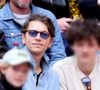 Le chanteur était à Roland-Garros avec Roman et Aliocha ce mardi 27 mai
Le chanteur Raphaël et ses enfants dans les tribunes lors des Internationaux de France de Tennis de Roland Garros 2025, à Paris, France, le 27 mai 2025. © Jacovides-Moreau/Bestimage