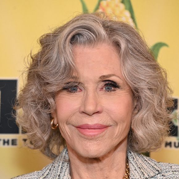 Jane Fonda arrive à la soirée d'ouverture de 'Shucked' au Pantages Theatre le 20 août 2025 à Hollywood, CA. Photo par LISA OConnor/AFF/ABACAPRESS.COM