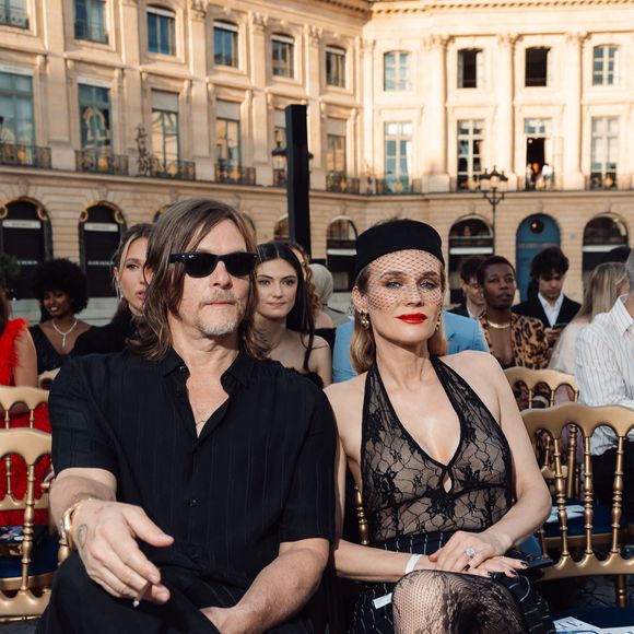 Diane Kruger et Norman Reedus au défilé de mode "Vogue World" sur la Place Vendôme lors de la fashion week de Paris, le 23 juin 2024. 

Photo : Tiziano Da Silva-Pierre Perusseau / Bestimage