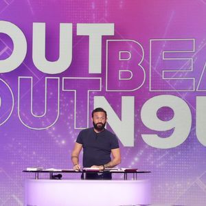 Exclusif - Cyril Hanouna, sur le plateau de l'émission TBT9 (Tout beau tout n9uf) présentée par C.Hanouna, et diffusée en direct sur W9, Paris, France, le 19 novembre 2025. © Jack Tribeca / Bestimage