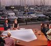 Exclusif - Louise Ekland, Bastien Bouillon, Anne-Elisabeth Lemoine, Monica Bellucci, Bertrand Chameroy, Vincent Lacoste, Simon Abkarian, Nadia Tereszkiexicz - Plateau de l'émission "C à vous" lors du 79ème Festival International du Film de Cannes le 21 mai 2026.  

© Jack Tribeca / Bestimage
