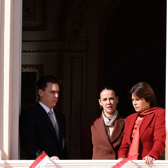 Louis Ducruet, Pauline Ducruet et La princesse Stéphanie de Monaco lors de la Fête Nationale de la principauté de Monaco, le 19 novembre 2022.
© Claudia Albuquerque/Bestimage
