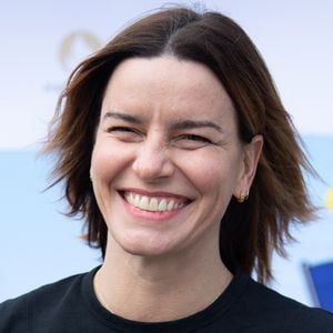 Fauve Hautot lors du lancement de la Semaine Olympique et Paralympique 2023 à La Villette à Paris, France, le 03 avril 2023. Photo par Aurore Marechal/ABACAPRESS.COM