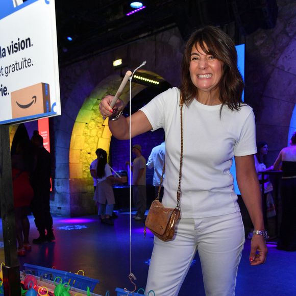 Estelle Denis - Prime d'Amazon fait sa fête foraine au Bridge Club à Paris le 25 juin 2025. © Veeren/Bestimage