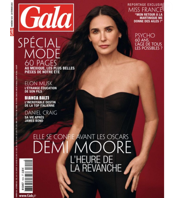 La "Une" du magazine "Gala" le jeudi 20 février 2025.
